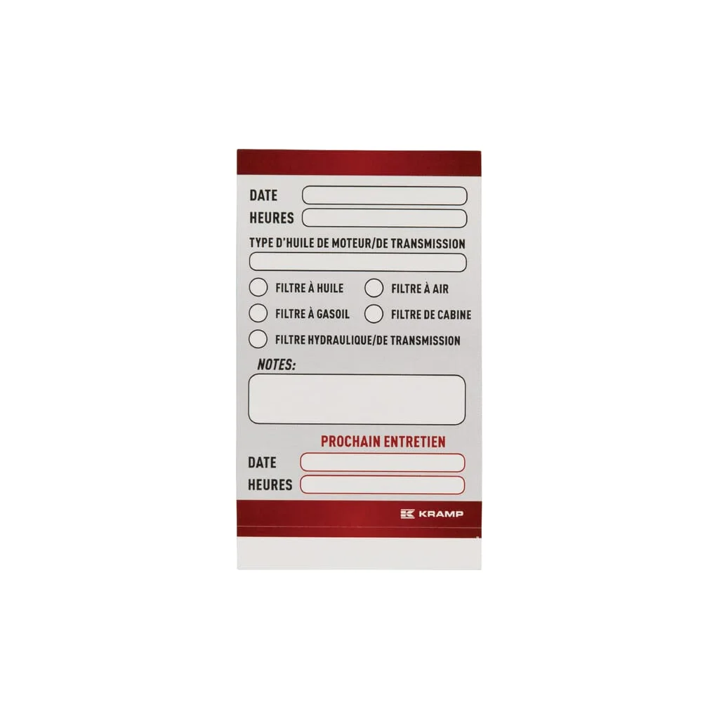 Autocolant de atelier FR (100x) WP005520