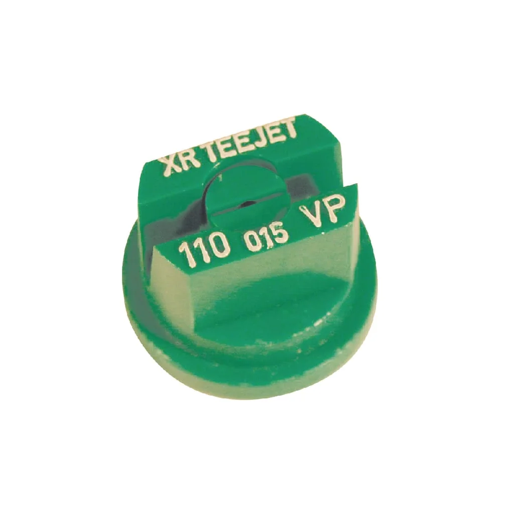 Duză ventilator plat XR 110° 015 verde din plastic TeeJet XR110015VP