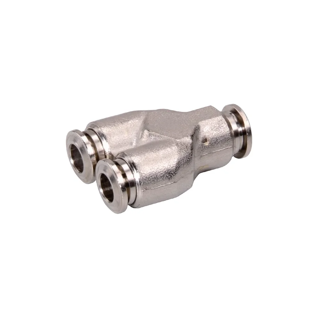 Conector Y cu clic, 4mm YC4B