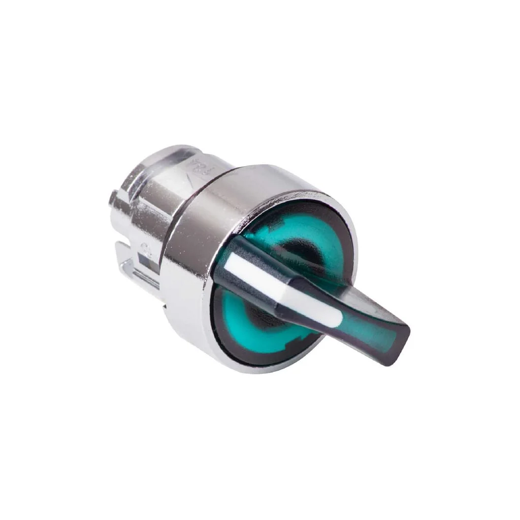 Comutator selector verde 0 I ZB4BK1433