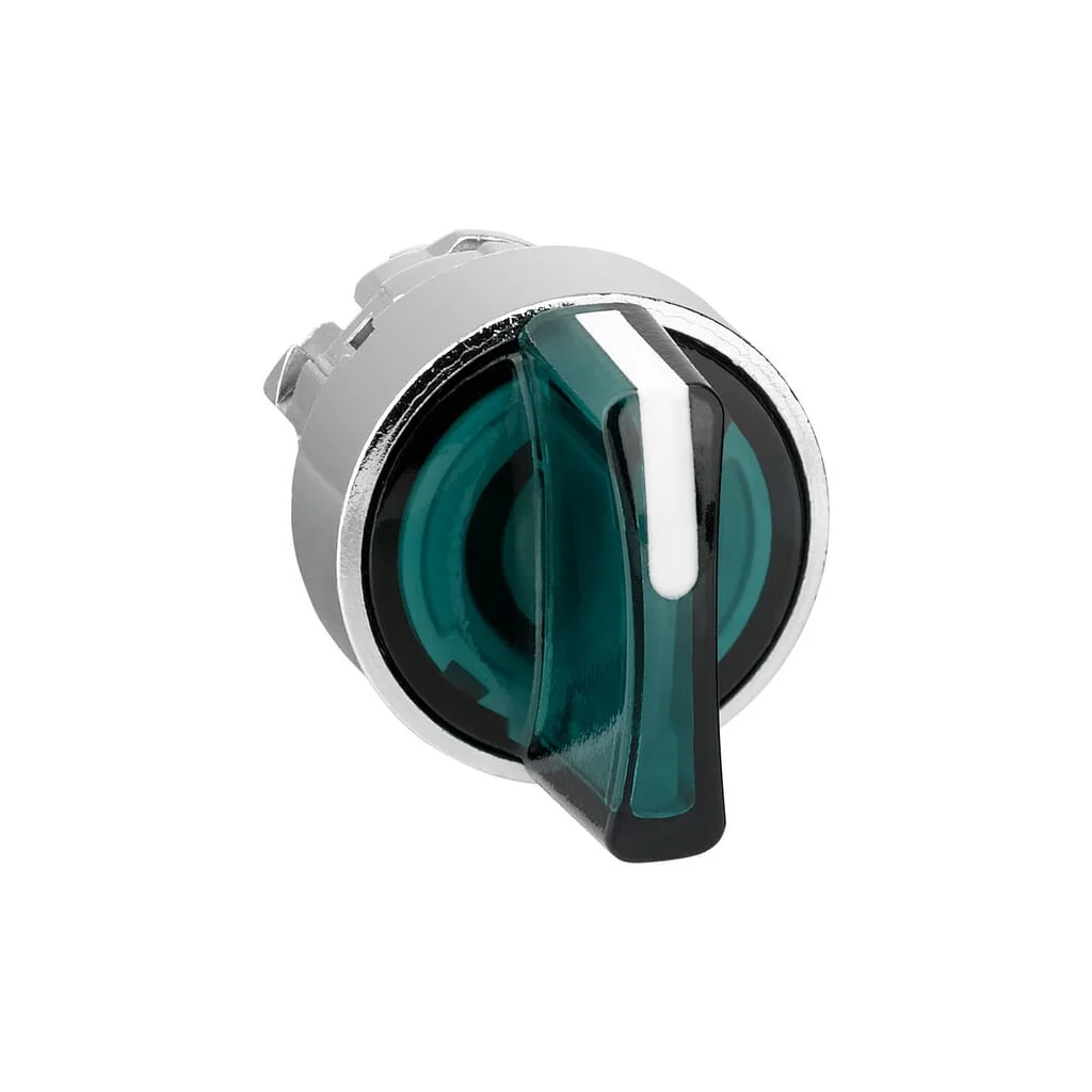 Comutator selector verde I 0 II ZB4BK1533