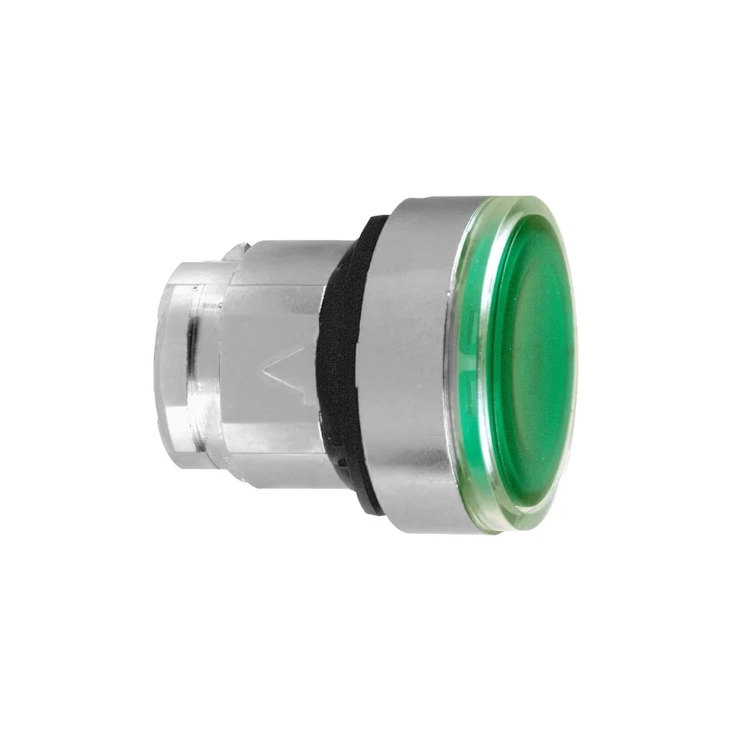Buton de semnalizare, verde, cu blocare ZB4BH033