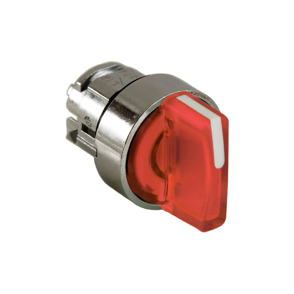 Comutator selector roșu I 0 II ZB4BK1543