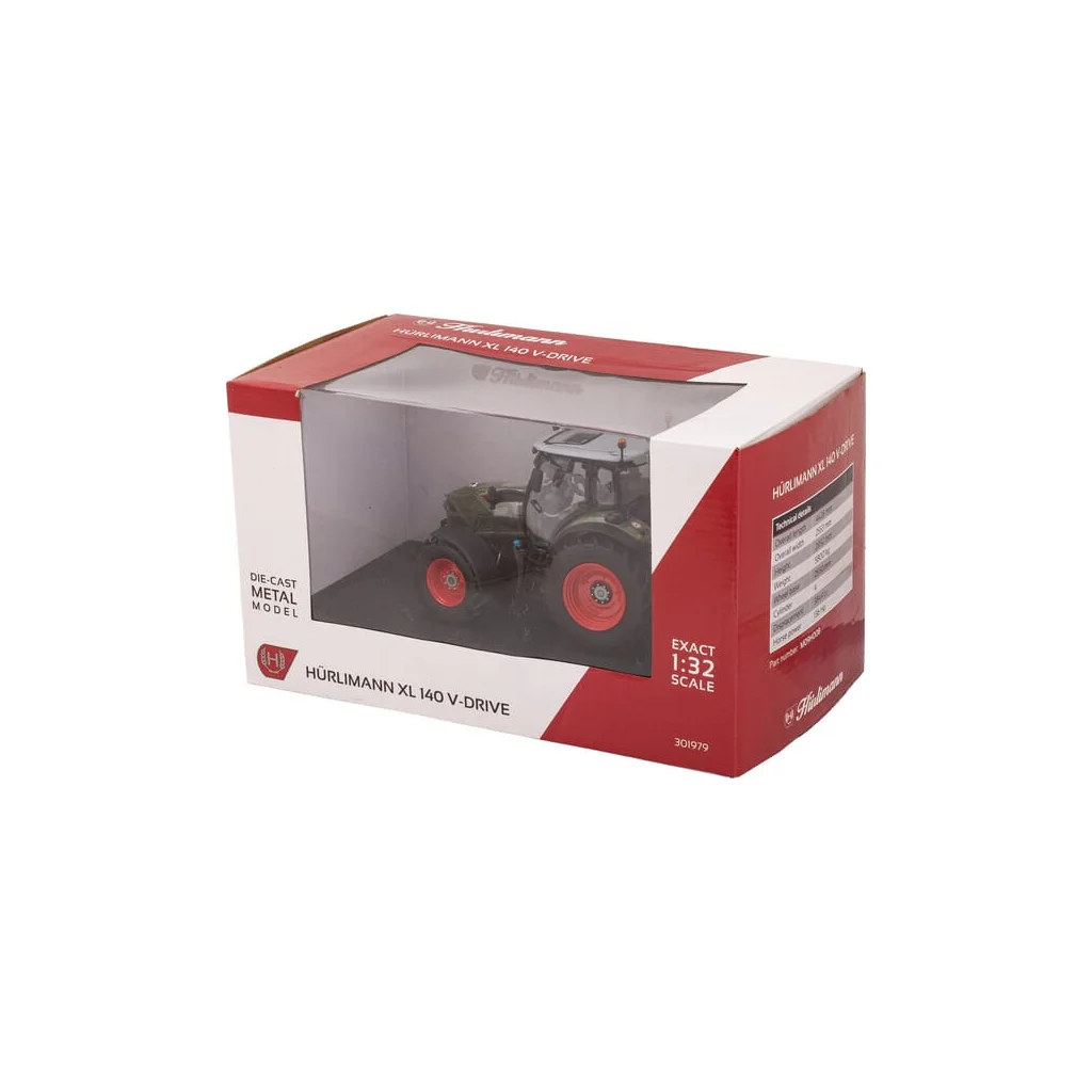 Tractor Hurlimann XL 140 V-drive