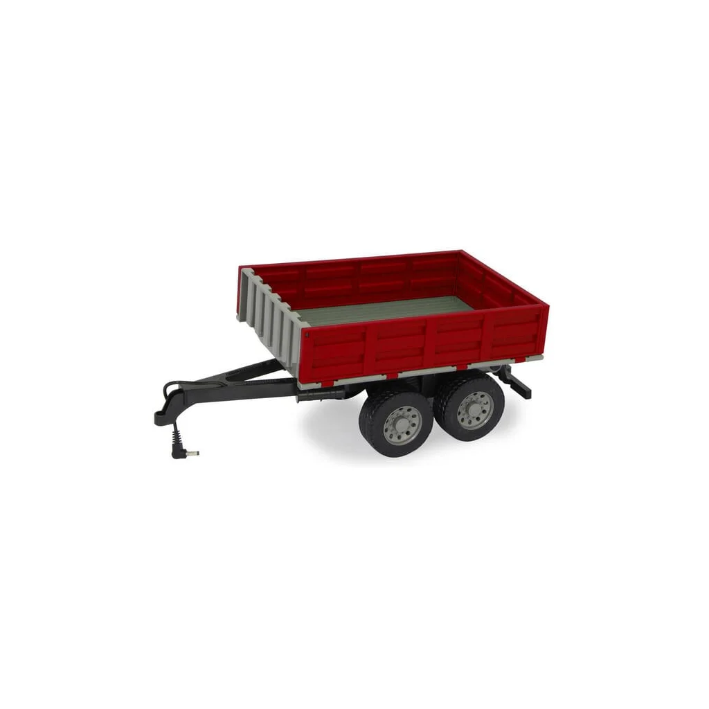 Basculantă roșie pentru tractor RC 1:16