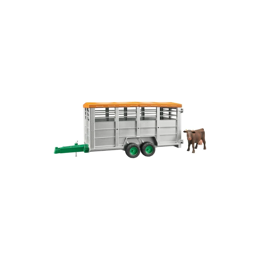 Ramorcă transport vite cu o vacă