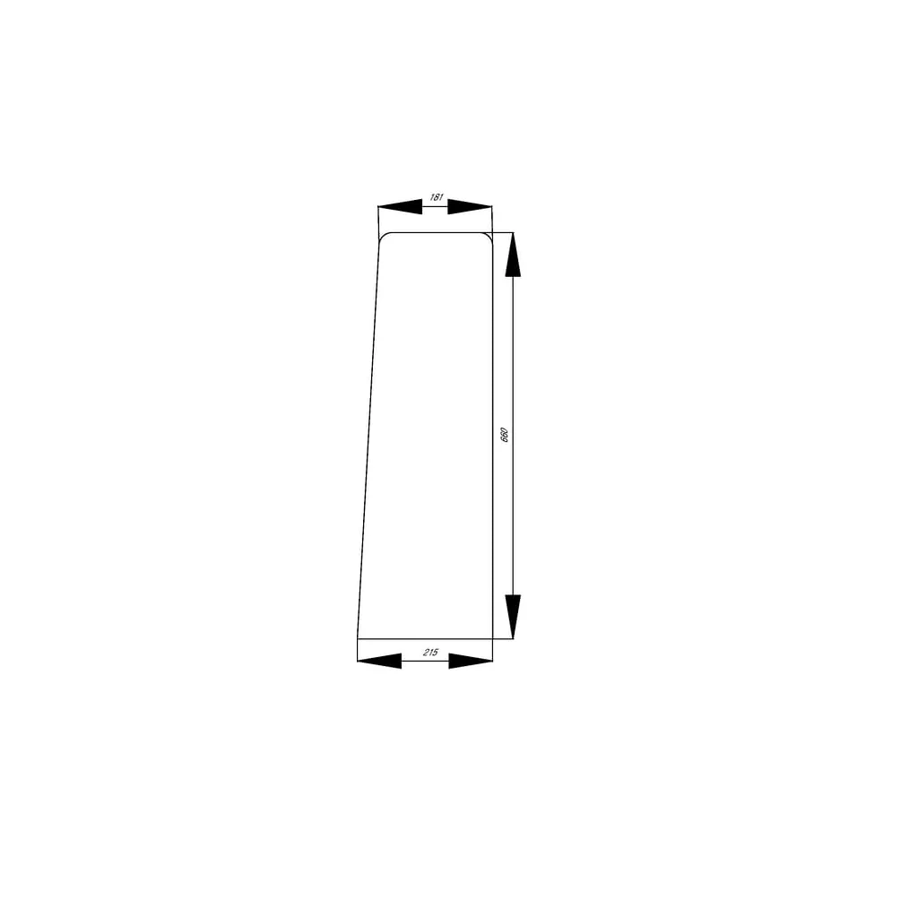 Parbriz inferior 134571002N