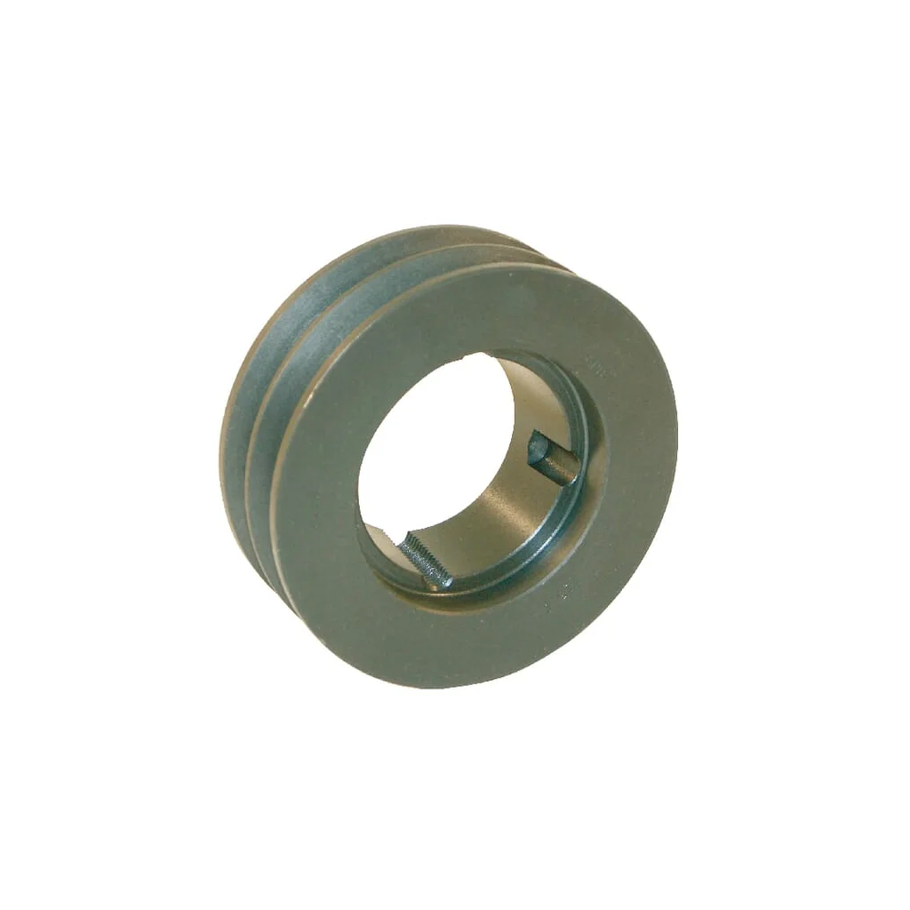 Fulie curea trapezoidală cu 2 canale profil B sau SPB, diametru 139mm, pentru bucșă de blocare conică 2012, 132B2TL