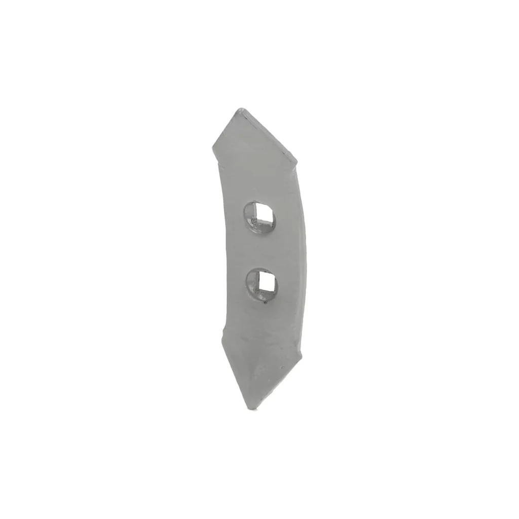 Brăzdar cultivator 490x75x10mm reversibil curbat 2 orificii potrivit pentru Unia 1410010066N