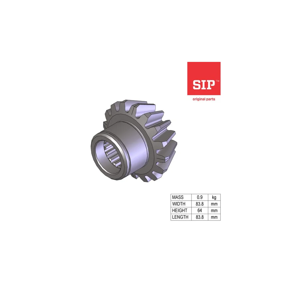 Pinion conic 1-16/5 154290618
