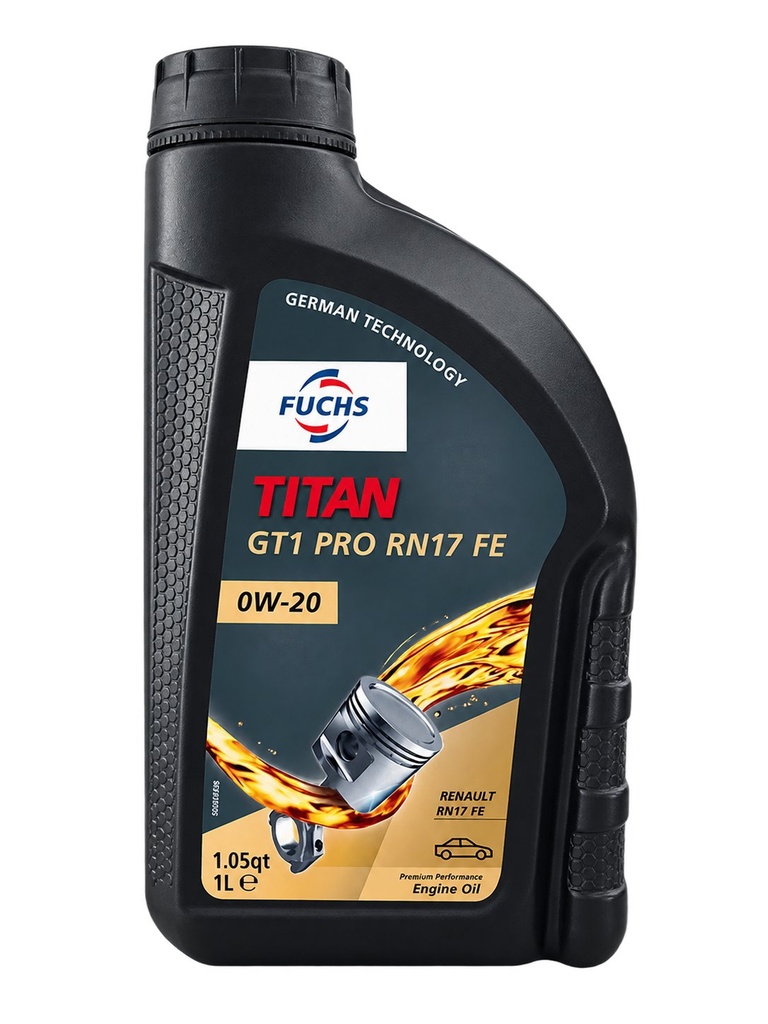 Ulei motor Titan GT1 PRO RN17 FE 0W-20 1l FUCHS