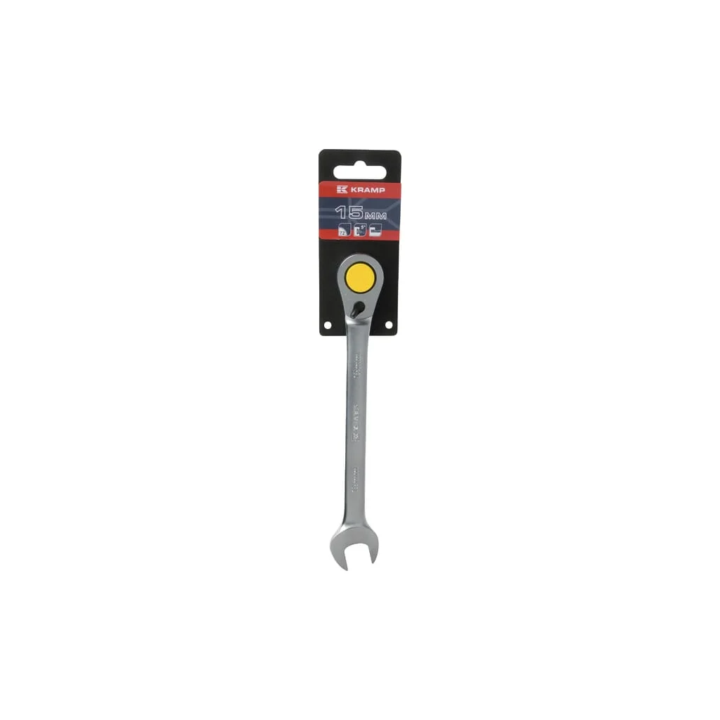Cheie fixă combinată cu clichet 15mm L=200mm 1802030015KR