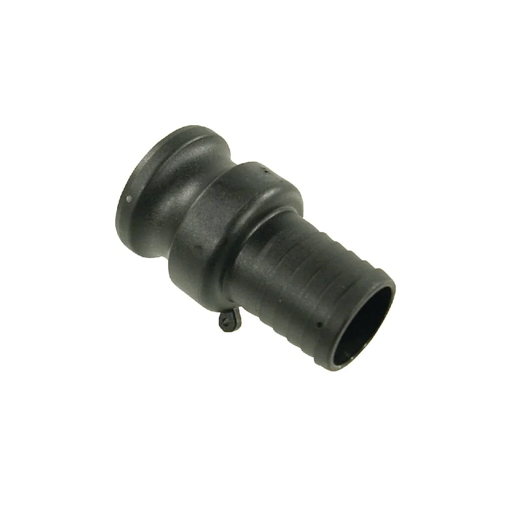 Cuplă Camlock tip E 1 1/2", conexiune furtun, polipropilenă 18106E
