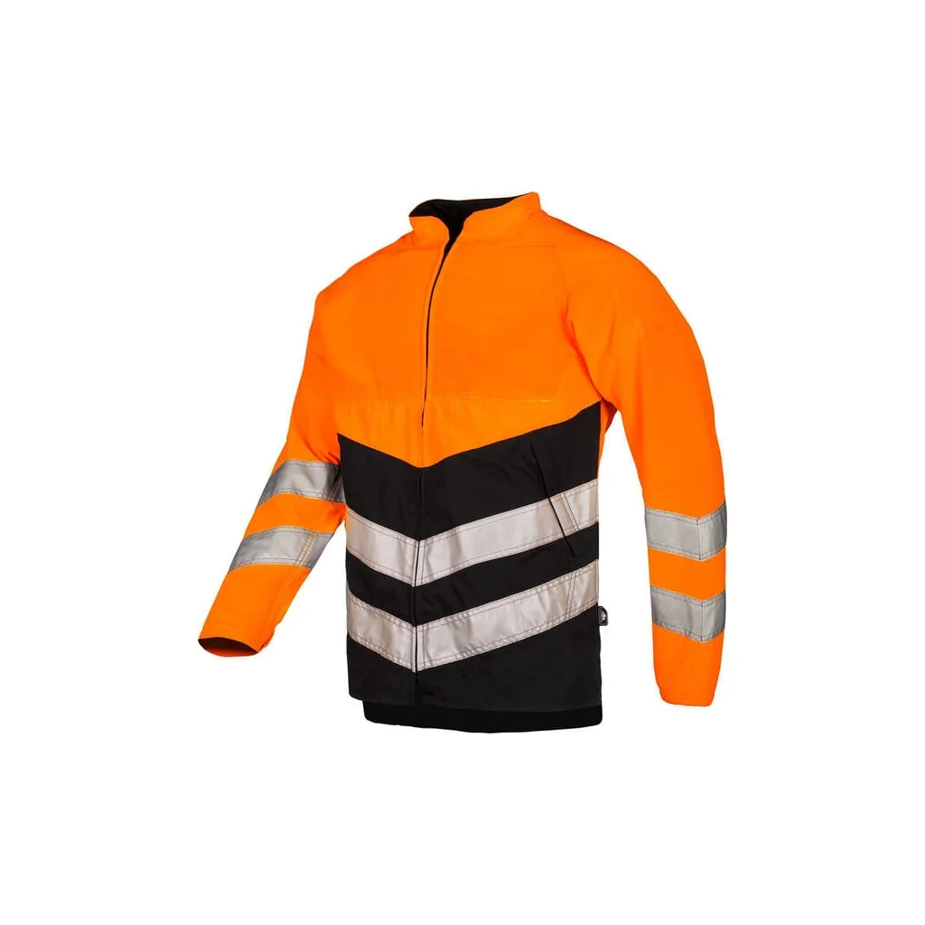 Jachetă protecție motofierăstrău reflectorizantă Hi-vis portocalie/neagră XL BasePro SIP 1RI1OBXL