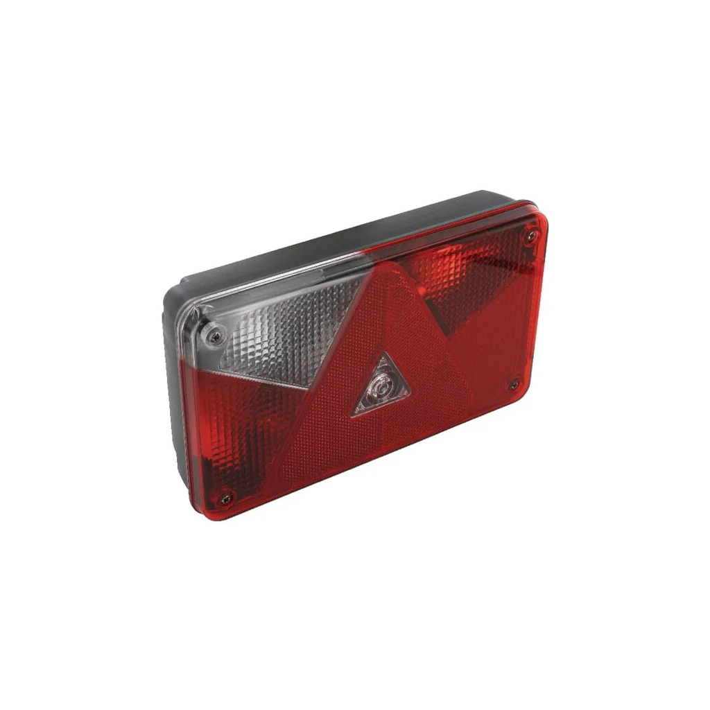 Lumină spate Multipoint V stânga cu iluminarea numărului cu far ceață spate +5 poli cu conector cu baionetă 248500007
