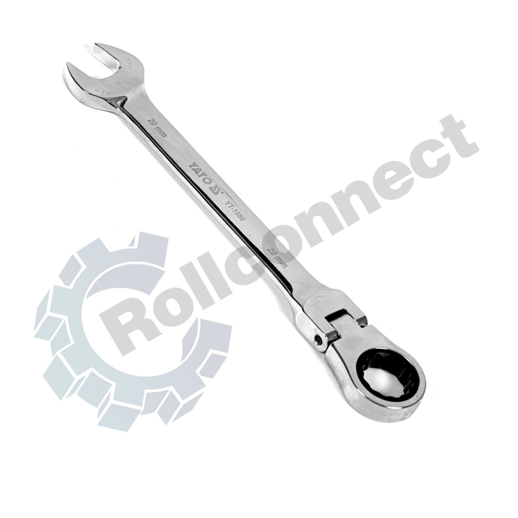 Cheie combinată articulată cu clichet 20 mm