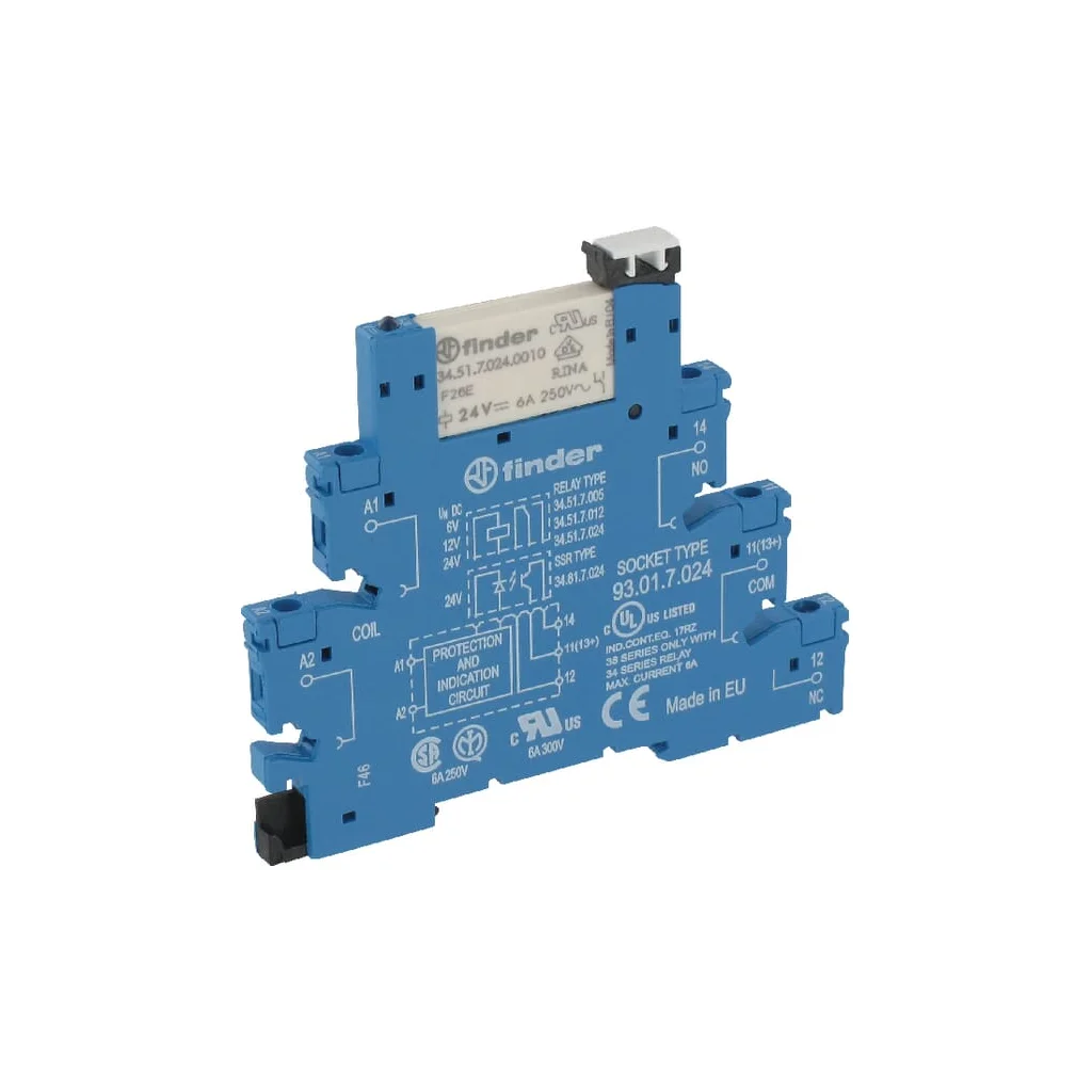 Releu de interfață (soclu + releu) 385170240050