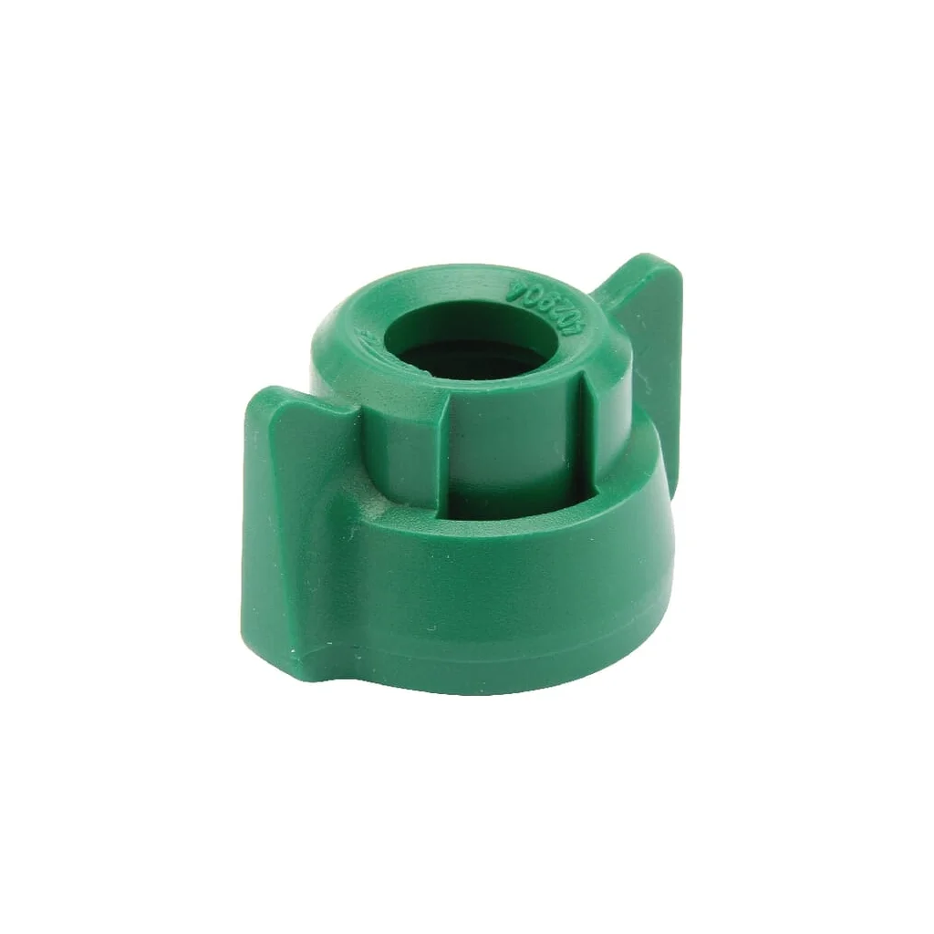 Capac duză baionetă diametru 12,6 verde cu garnitură 25 buc. Arag 40290405P025