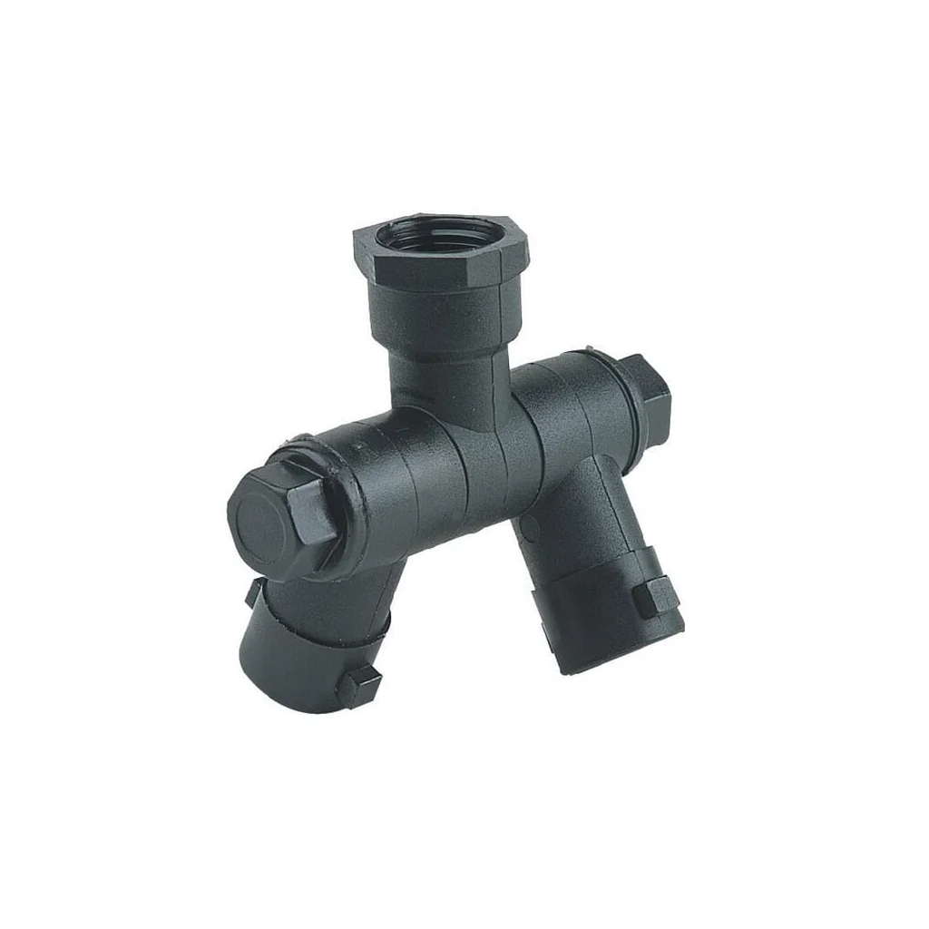 Suport pivotant duză dublu 3/8" mamă 404182