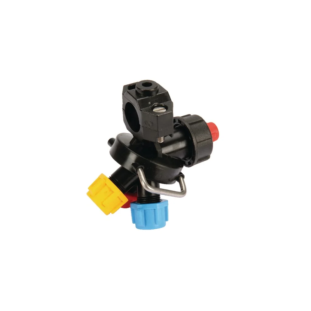Suport duză 3 căi 3/8", tip clemă 4012045