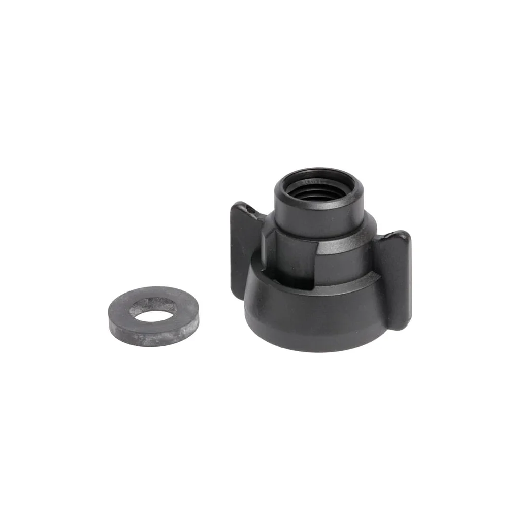 Capac duză baionetă filetat negru cu garnitură 25 buc. Arag 40291001P025