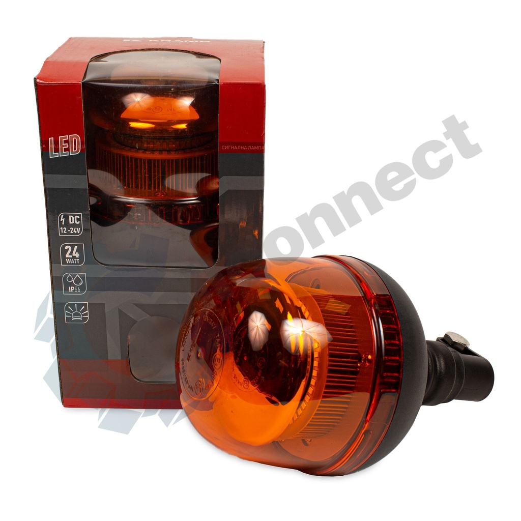 Girofar de avertizare LED 24W 12-24V