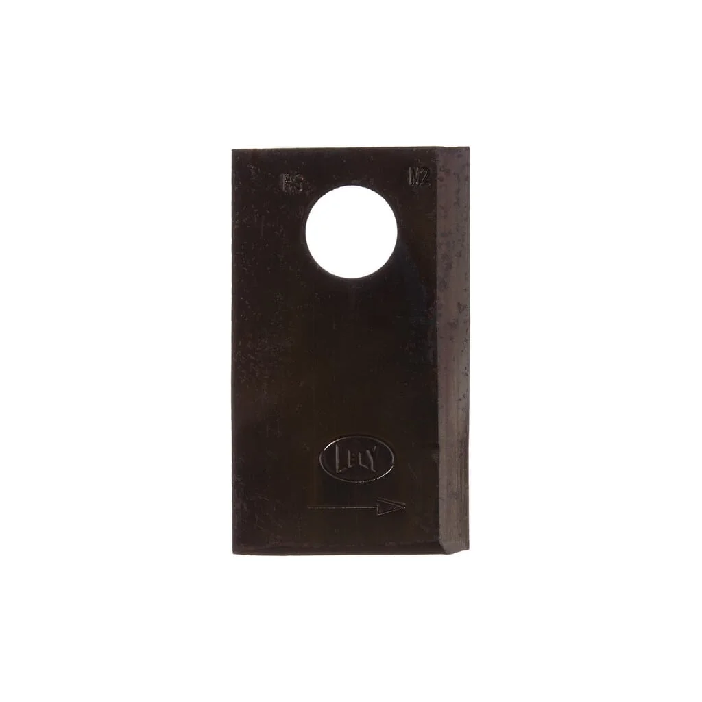 Lamă cositoare stânga 83x49x5mm orificiu 18,5mm pachet 25 buc. potrivită pentru Lely 4122014790