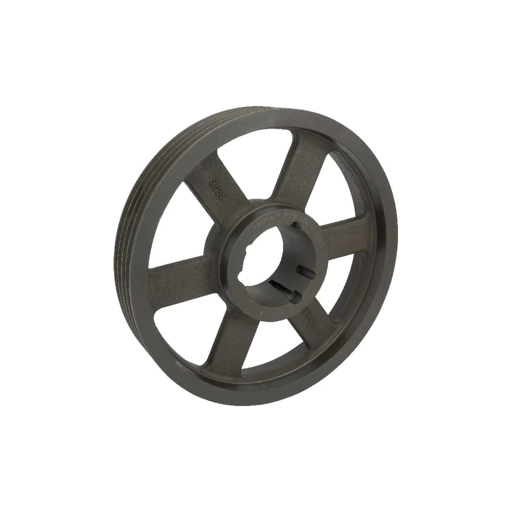 Fulie curea trapezoidală cu 4 canale profil B sau SPB, diametru 457mm, pentru bucșă de blocare conică 3535, 450B4TL