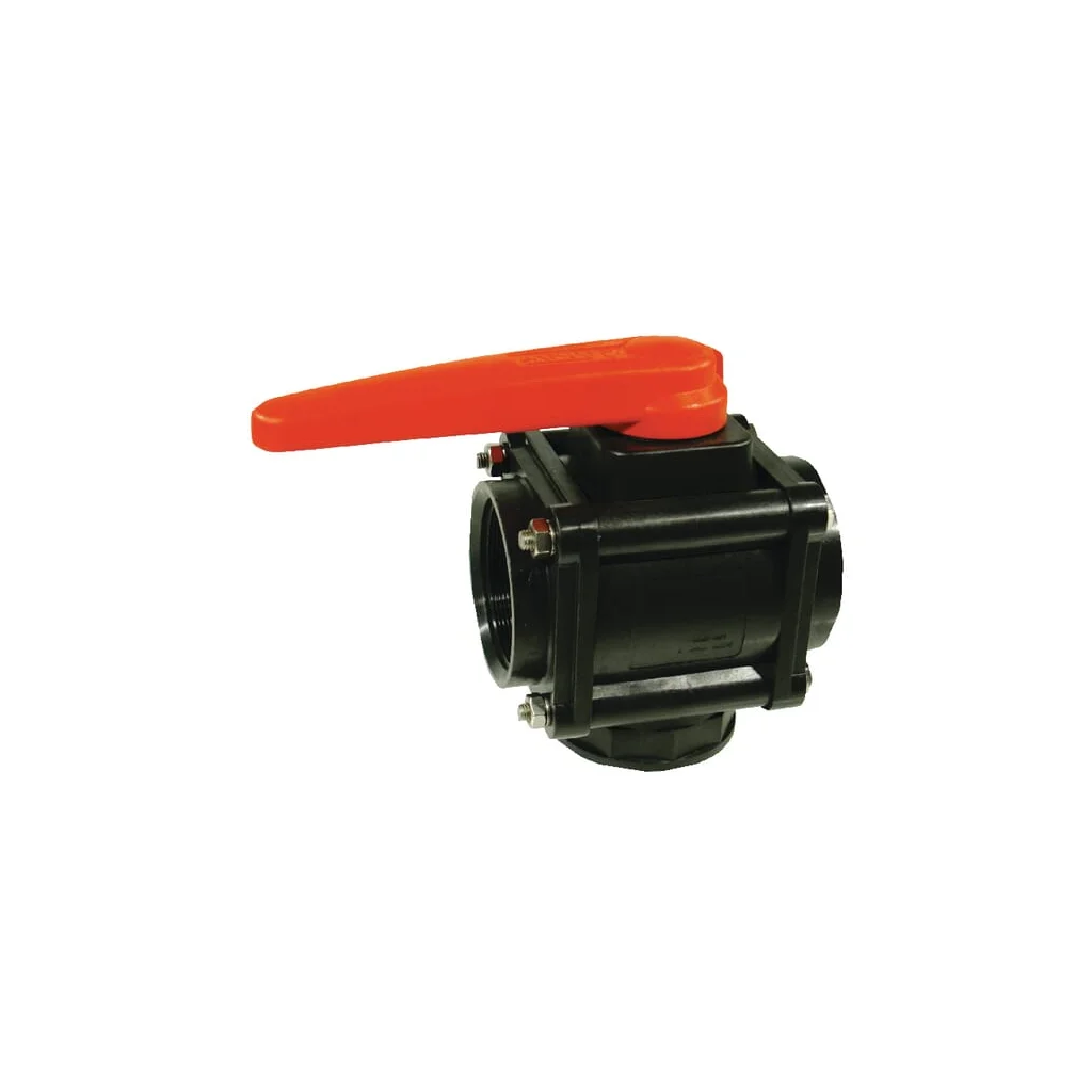 Robinet cu bilă și șuruburi 3 căi 2" mamă 453426A77