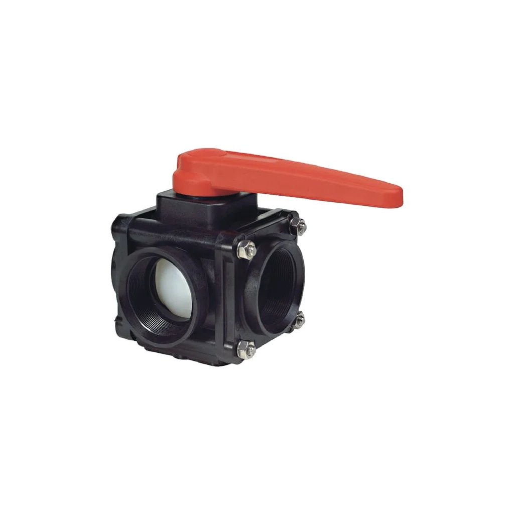 Robinet cu bilă 3 căi 1" 453014A44