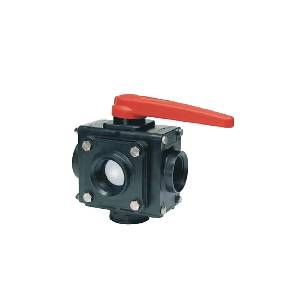 Robinet cu bilă 5 căi 2" mamă 453257A77