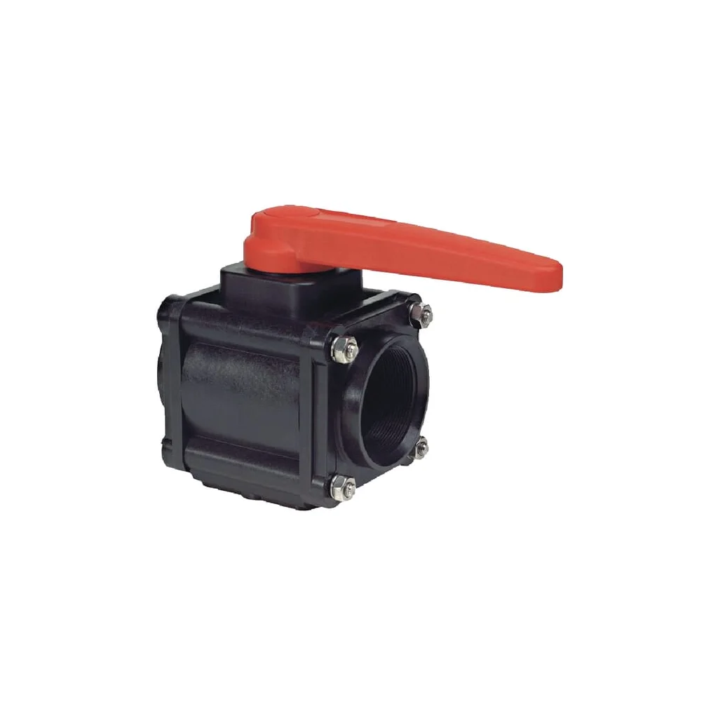 Robinet cu bilă 2 căi 1" 16 bari 453004A44
