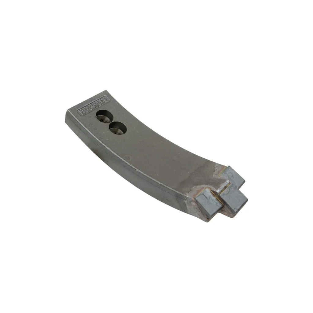 Brăzdar cultivator 260x82mm întărit curbat 2 orificii potrivit pentru Väderstad 498383CN