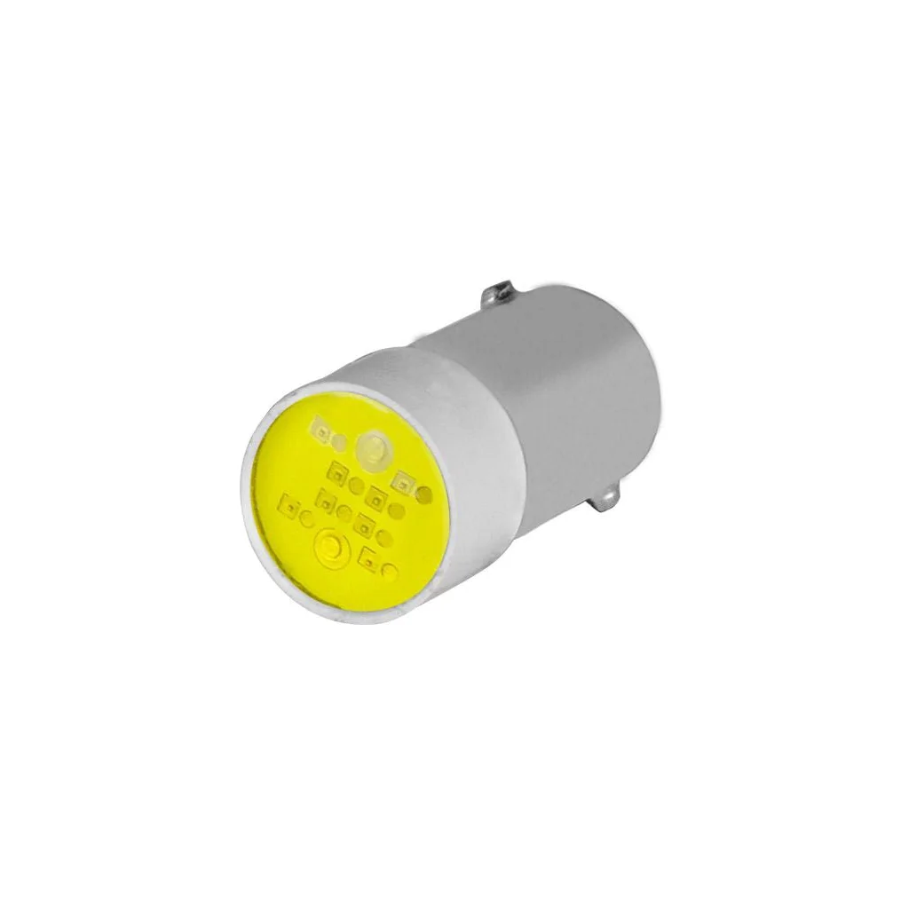 Bec led BA9s 12V galben New-Elfin 010BA9SLG12