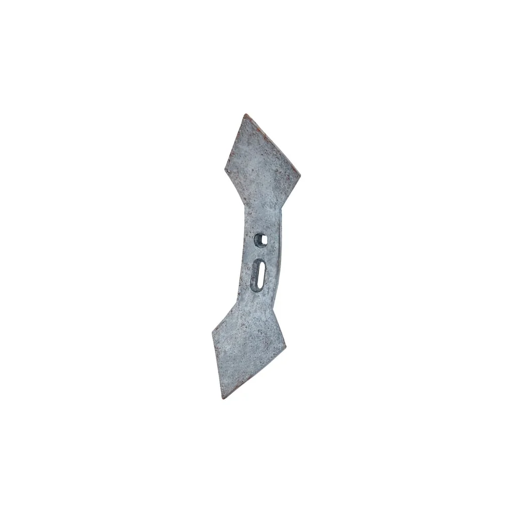 Vârf cultivator 430x136x19mm, reversibil, curbat, cu 2 găuri 5140929941