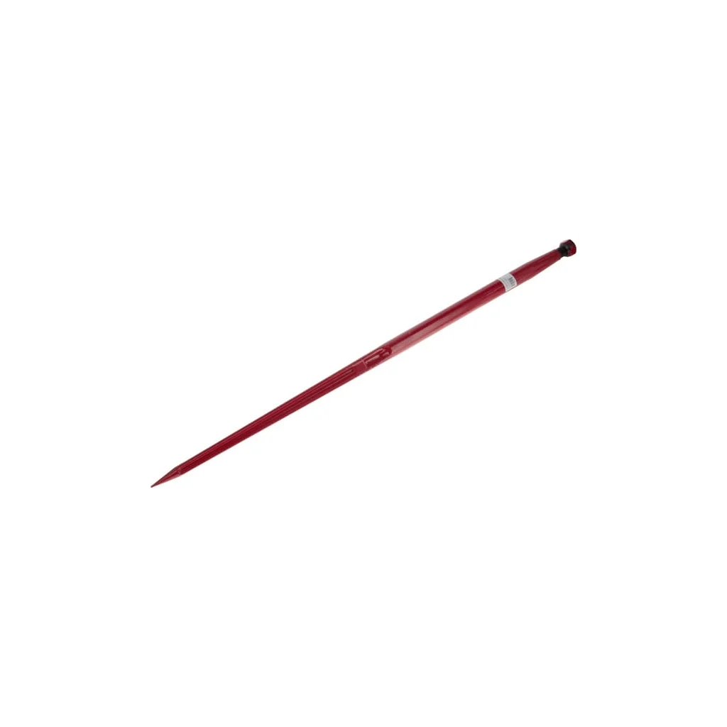 Dinți pentru încărcător, drepți, secțiune T dublă 42x1200mm, vârf ascuțit cu piuliță M28x1.5mm, roșu 519312028