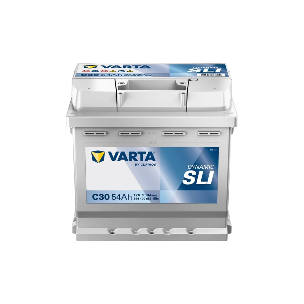 Baterie 12V 54Ah 530A C30 VARTA Dynamic SLI 554400053