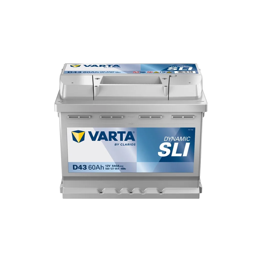 Baterie 12V 60Ah 540A D43 VARTA Dynamic SLI 560127054