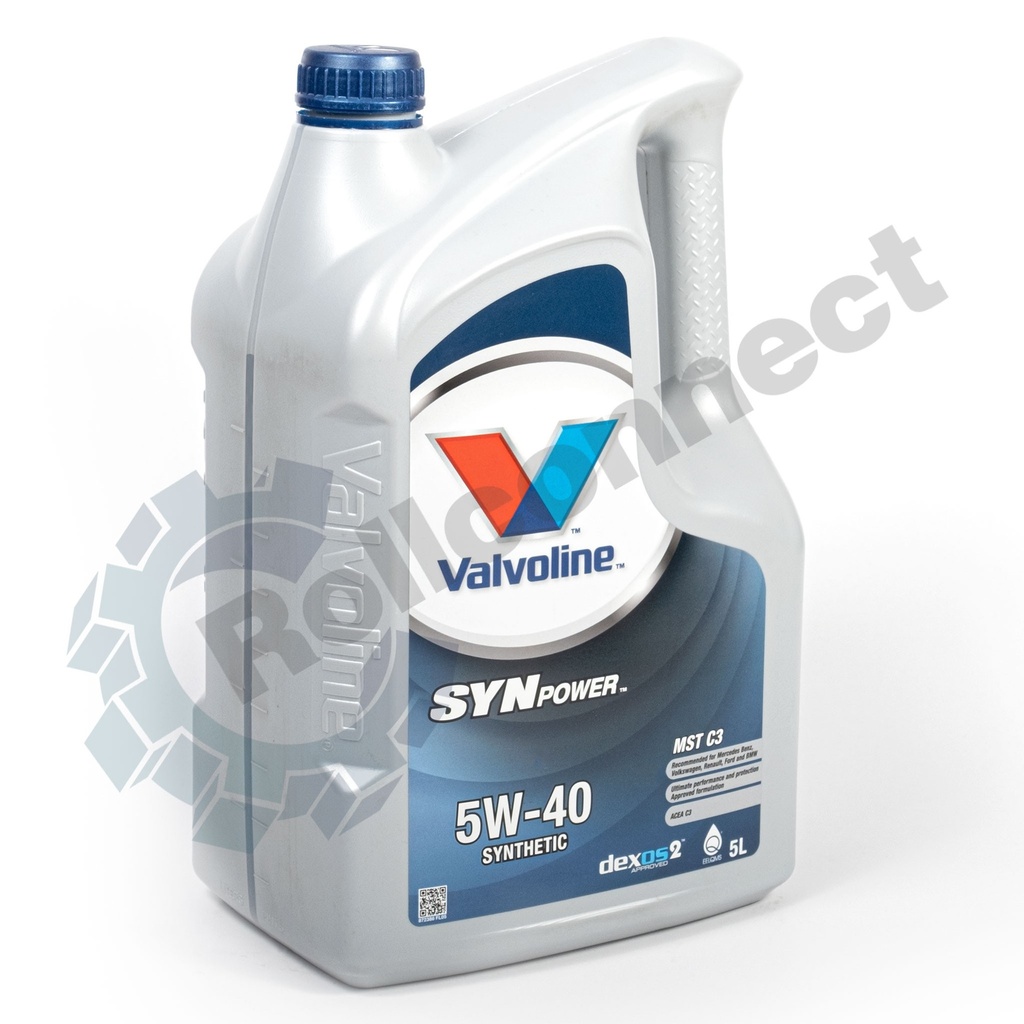 ULEI MOTOR SYNPOWER MST C3 5W-40 5L, VALVOLINE