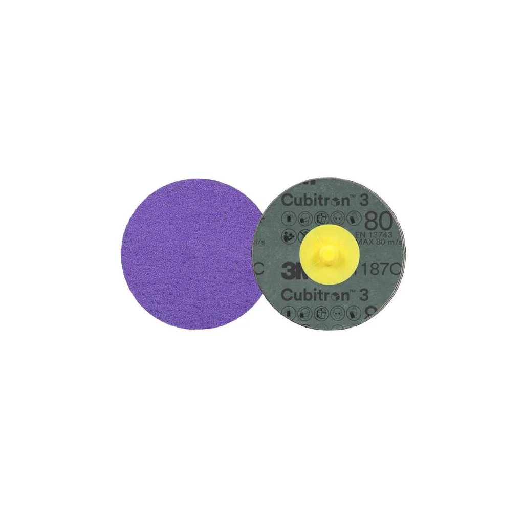 Disc fibră Cubitron™ 3 Roloc™ 1187C 51mm K80 7100331753