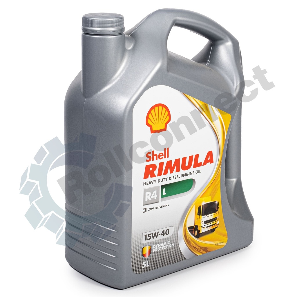 Ulei motor Shell Rimula R4 L 15W-40, 5L, Diesel Heavy Duty