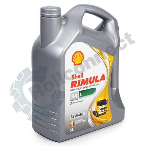 Ulei motor Shell Rimula R4 L 15W-40, 5L, Diesel Heavy Duty