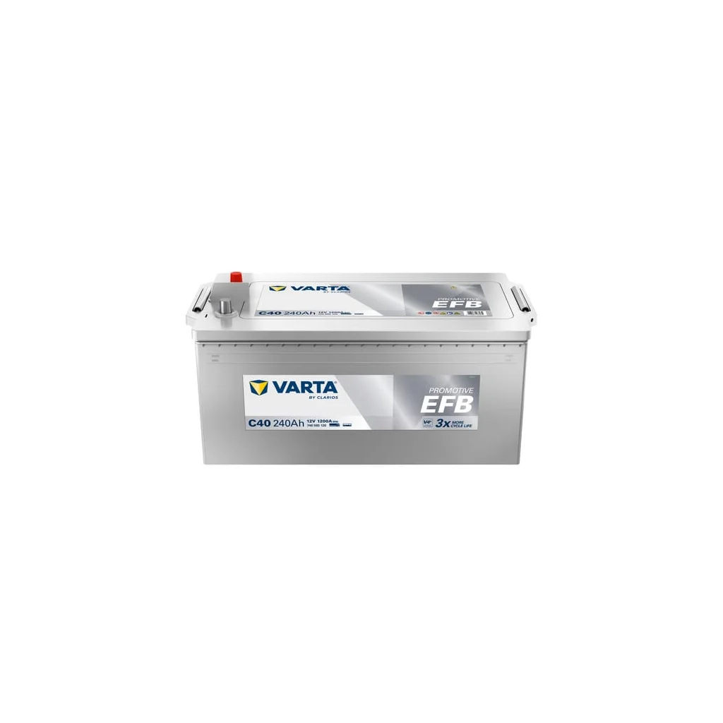Baterie 12V 240Ah 1200A C40 VARTA Promotive EFB 740500120