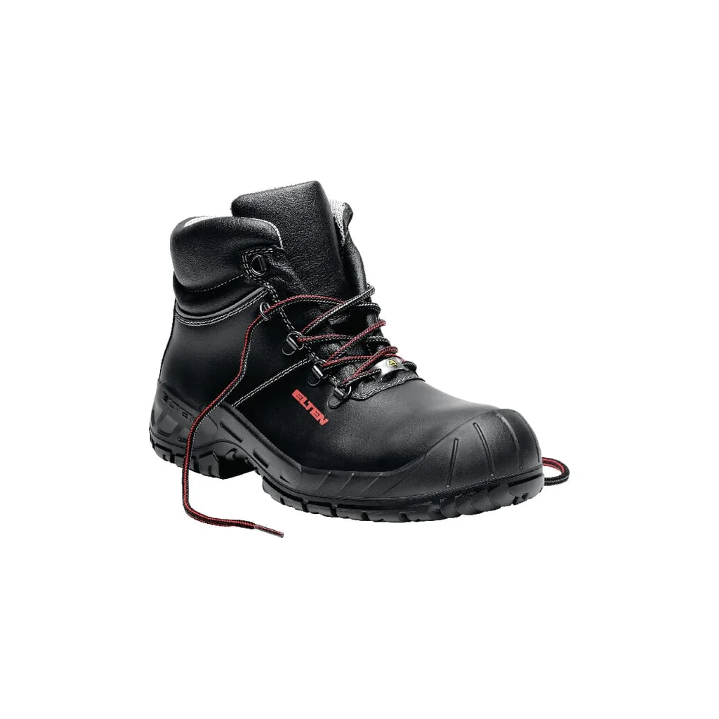 Pantofi de siguranță negri clasa S3 mărimea 49 - Talpă aderentă Laurenzo Cauciuc Elten 76694150
