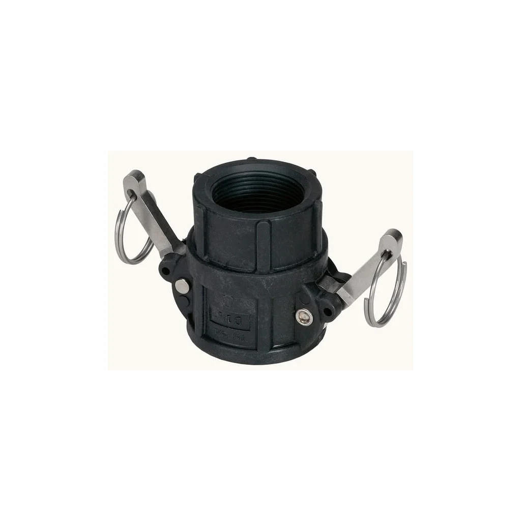 Cuplă Camlock tip D 1", filet mamă, polipropilenă 8034254