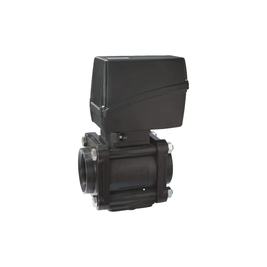 Robinet electric cu bilă cu 2 căi 1"1/2F poziție. 853T05A66