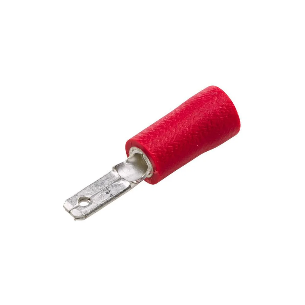 Lamă terminal tată, roșu, 0.5-1mm² 2.8x0.8mm, blister (100x), Hella 8KW744699003