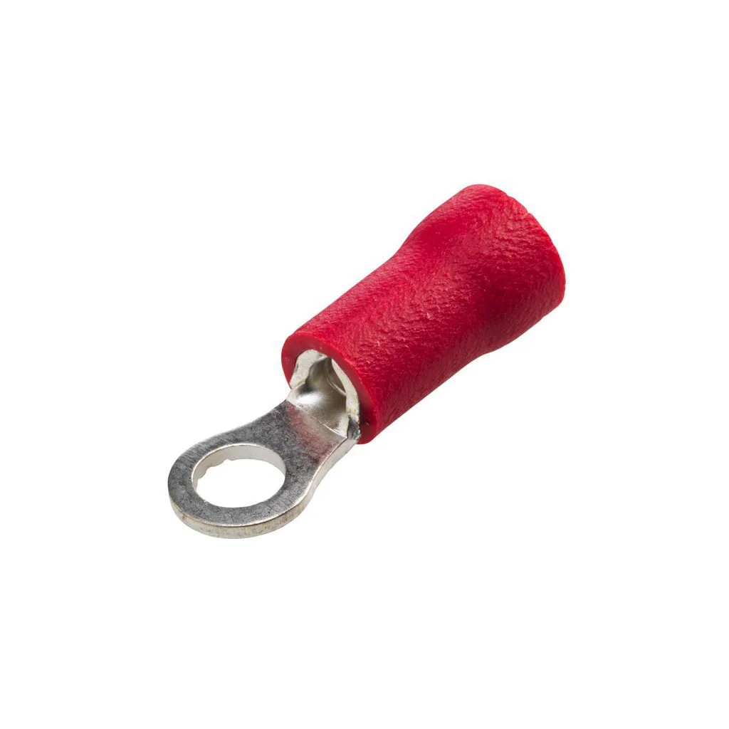 Conector inelar, diametru 3.2mm Seria A, roșu, 0.5-1mm² blister (100x), Hella 8KW044275003