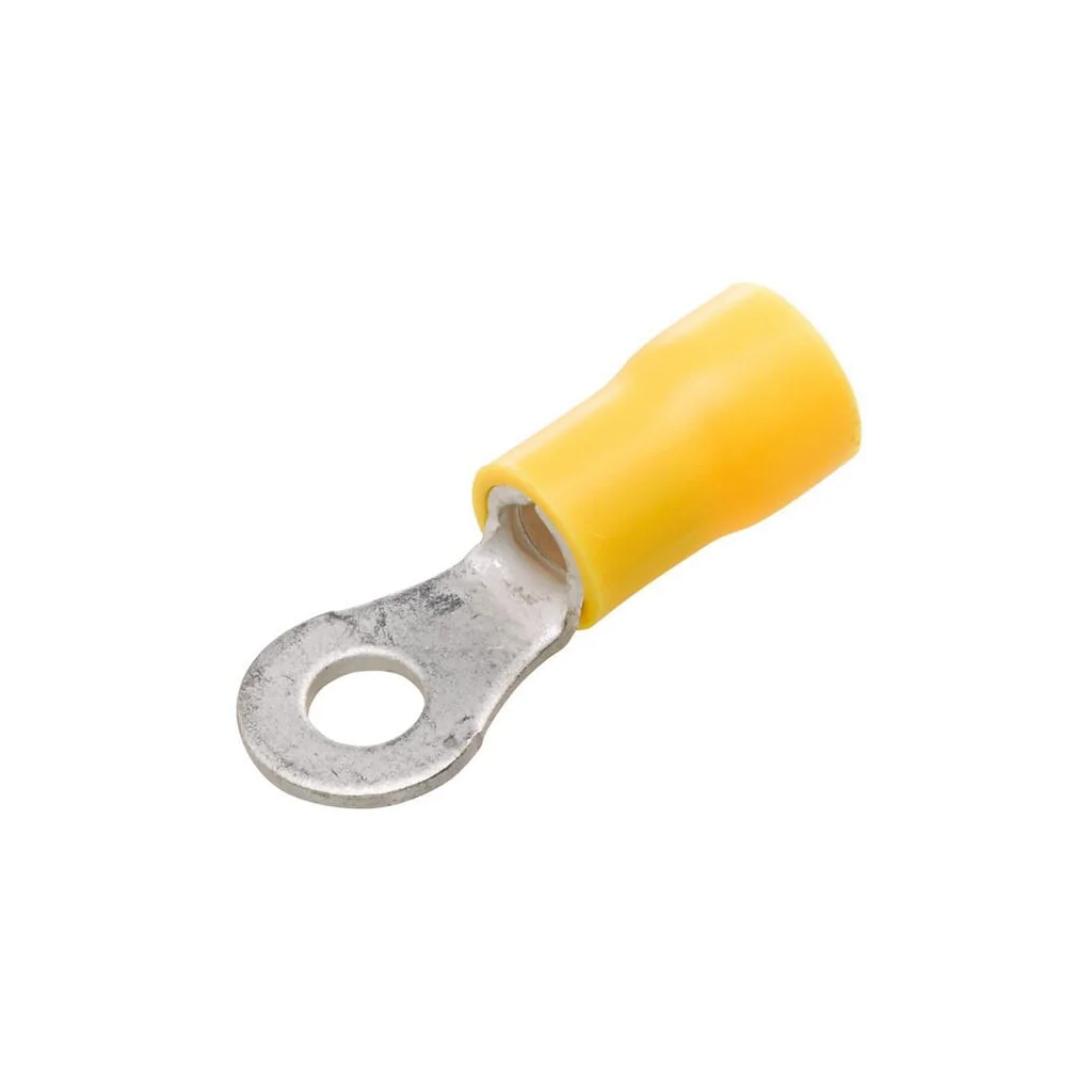 Conector inelar, diametru 5mm Seria A, galben, 4-6mm² blister (50x), Hella 8KW744776003