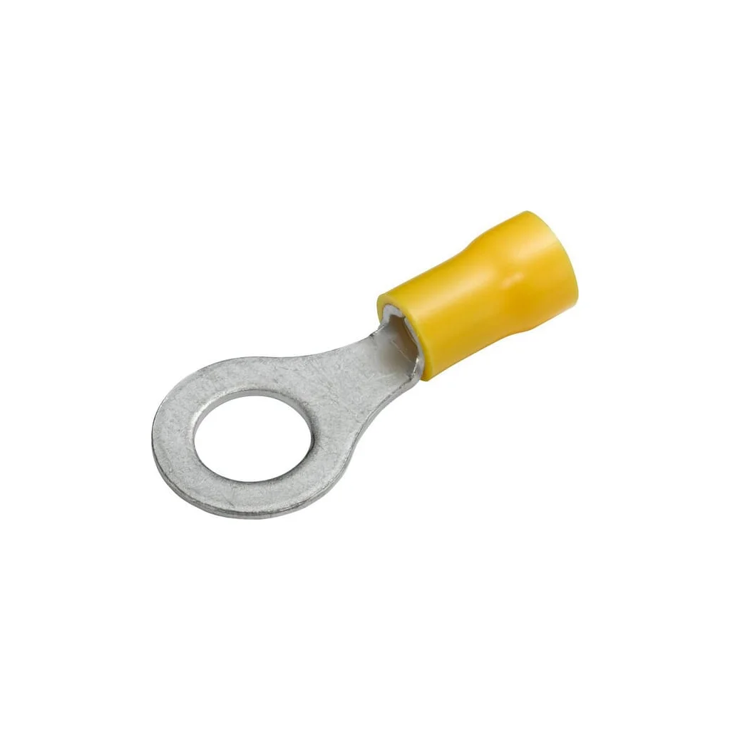 Conector inelar, diametru 8.4mm Seria A, galben, 4-6mm² blister (50x), Hella 8KW044031003